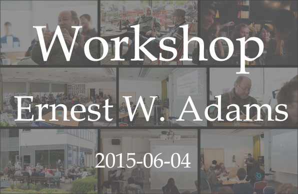 Ernest Adams Workshop and Afterparty